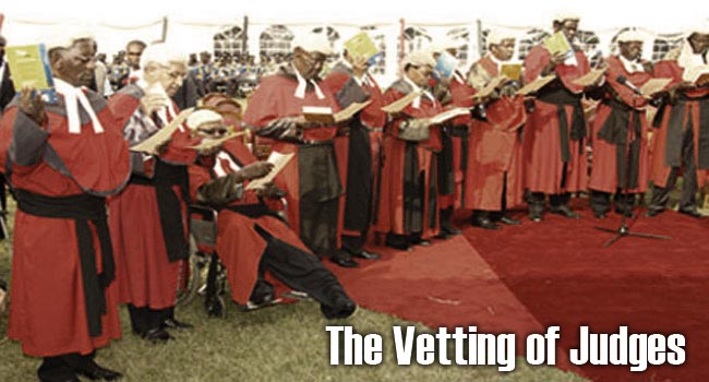 The Vetting of Judges